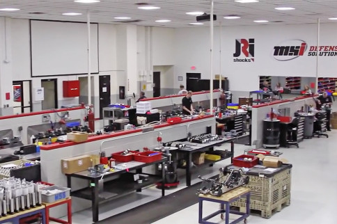 Video: Take A Walk-Through Of JRi Shocks' Sprawling Facility