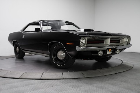 Video: Blacked Out 1970 Cuda For Sale At RK Motors For $259,900