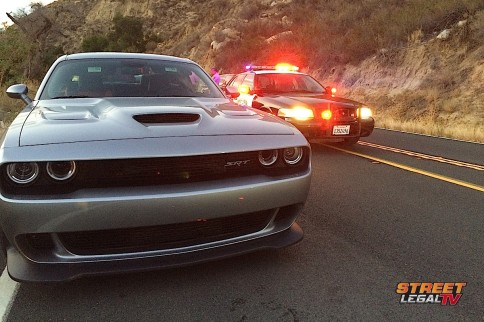 Video: Street Racing Is A Great Way To Get Your Hellcat Taken Away