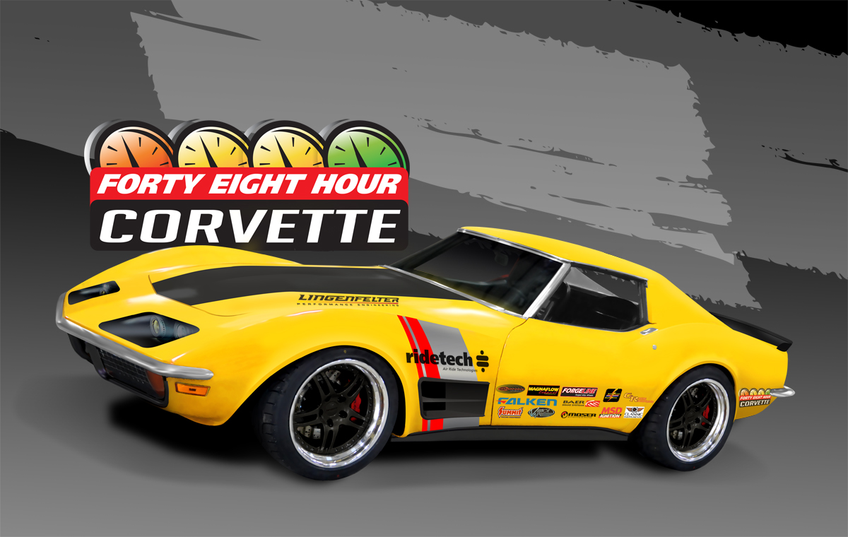The Ridetech Build Center Will Be Hosting the 48 Hour Corvette