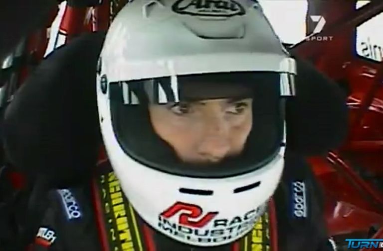 MINI Cooper Rolls on First Lap of Race
