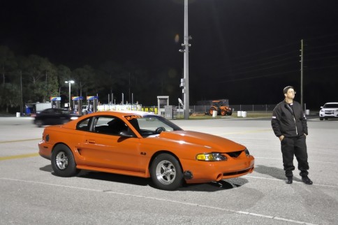 Video: UPR’s Great Pumpkin LSN-95 Mustang Runs 8's At 153 mph