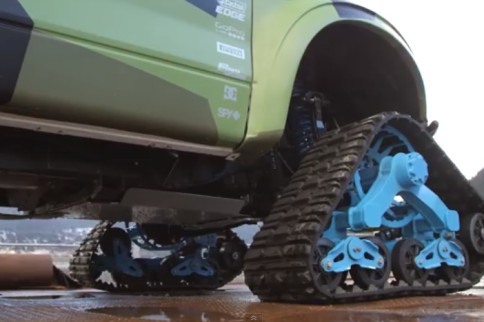 Video: Ken Block And His RaptorTRAX Build