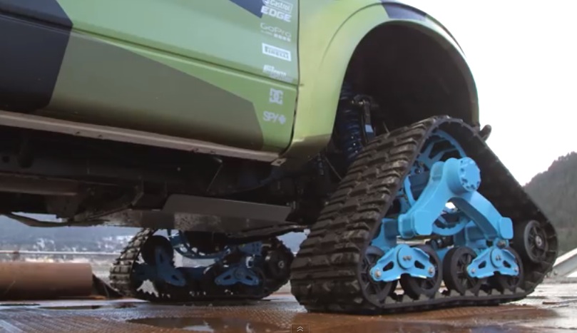 Video: Ken Block And His RaptorTRAX Build
