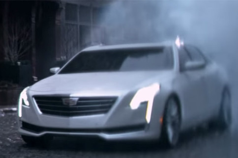 Video: All New Flagship Cadillac Sedan Teased During Academy Awards