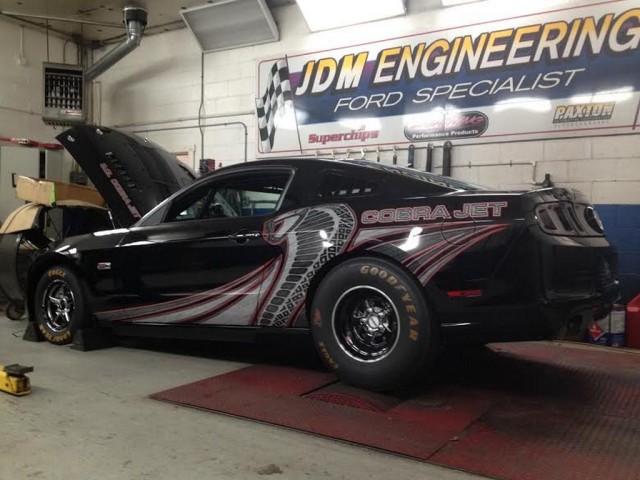 Don Carson had his 2013 Cobra Jet tuned up at JDM Engineering in Freehold, NJ.