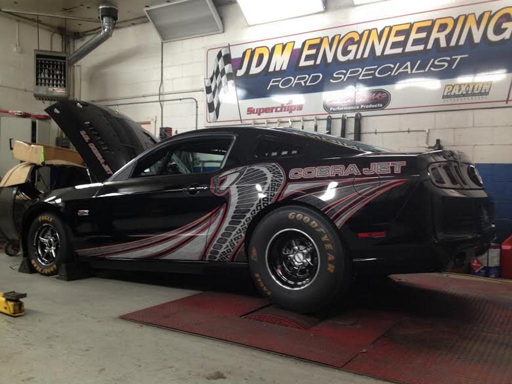 Video: Quickest and Fastest N/A Cobra Jet Runs a 9.66 at 139.43 mph