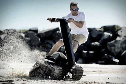 Video: Part Tank, Part Segway, All Shredder!