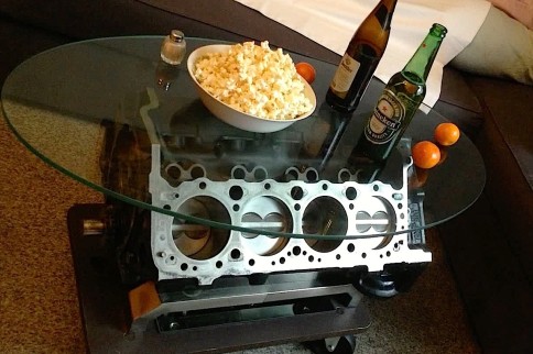 Video: Austrian F-body Fan Builds Chevy 305 Coffee Table