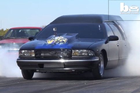Video: Turbocharged Hearse Getting To The Graveyard In Record Time