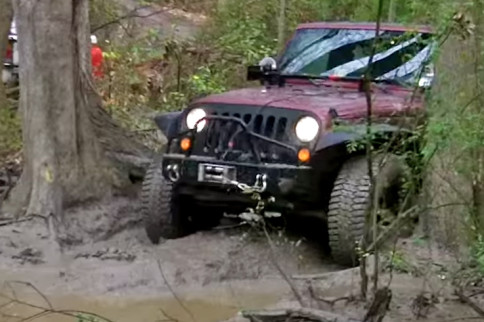 Video: Jeep Wrangler vs. Mud Hole - Think Your Rig Could Do Better?