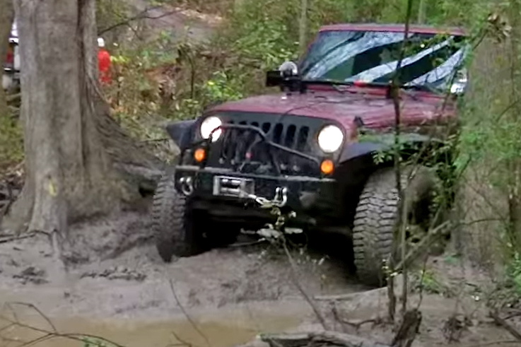 Video: Jeep Wrangler vs. Mud Hole - Think Your Rig Could Do Better?