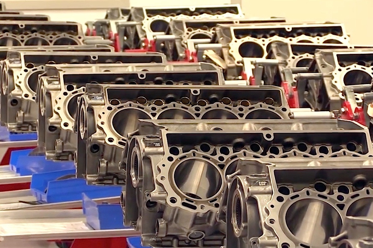 Video: RoushYates Assembles FR9 Engine; Also Wins 100th Cup Race