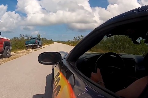 Video:  2008 Z06 Does One Quick Run at The Bay Bottom Crawl