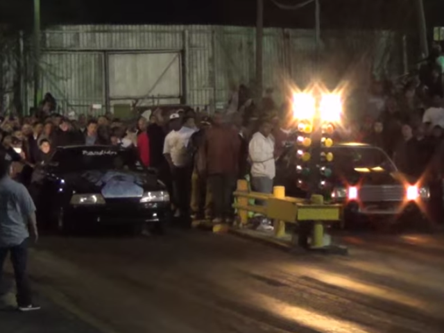 Video: Grudge Race Ends In Wild Crash And Intense Fire!