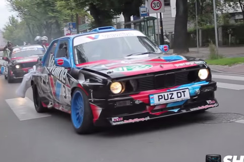 Video: LS-powered BMW E30 Drift Cars Tear Up The Streets Of Poland