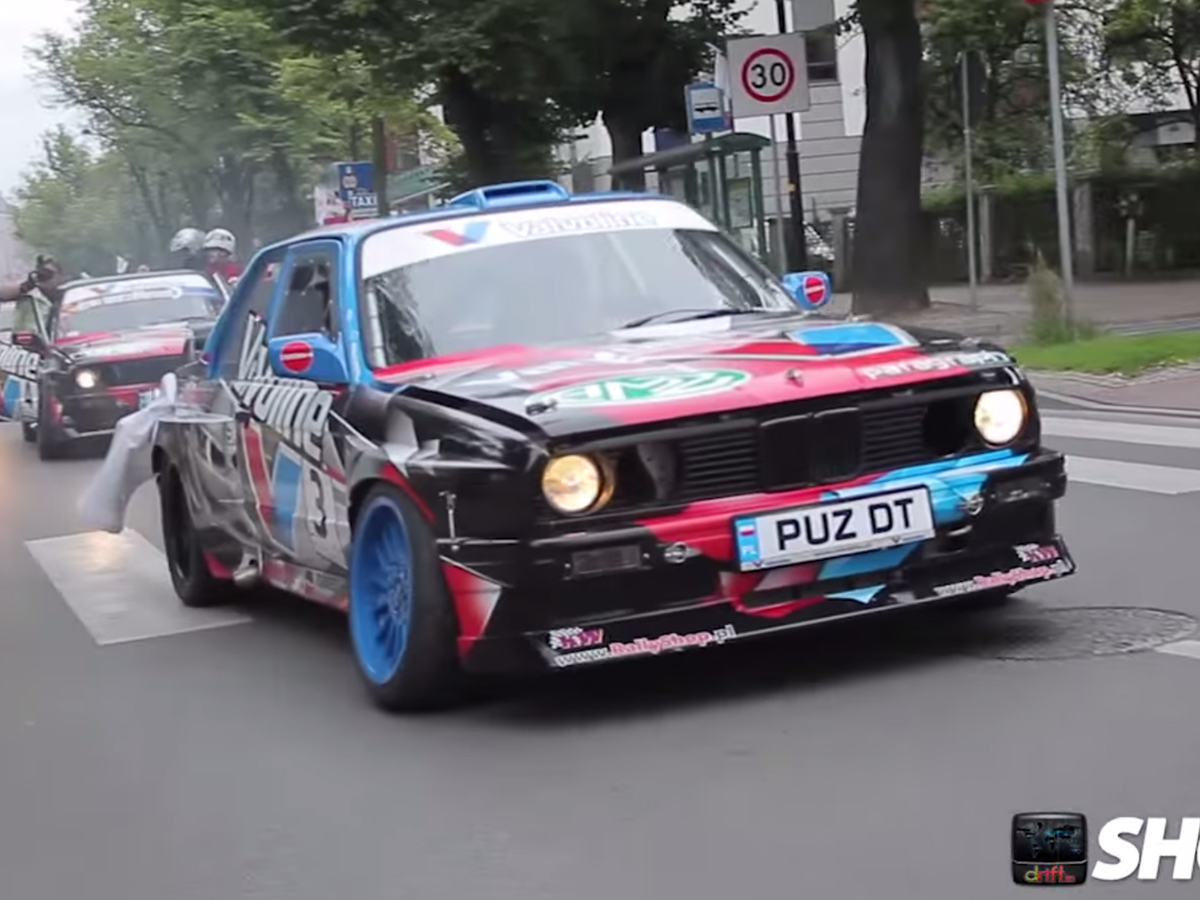 Video: LS-powered BMW E30 Drift Cars Tear Up The Streets Of Poland