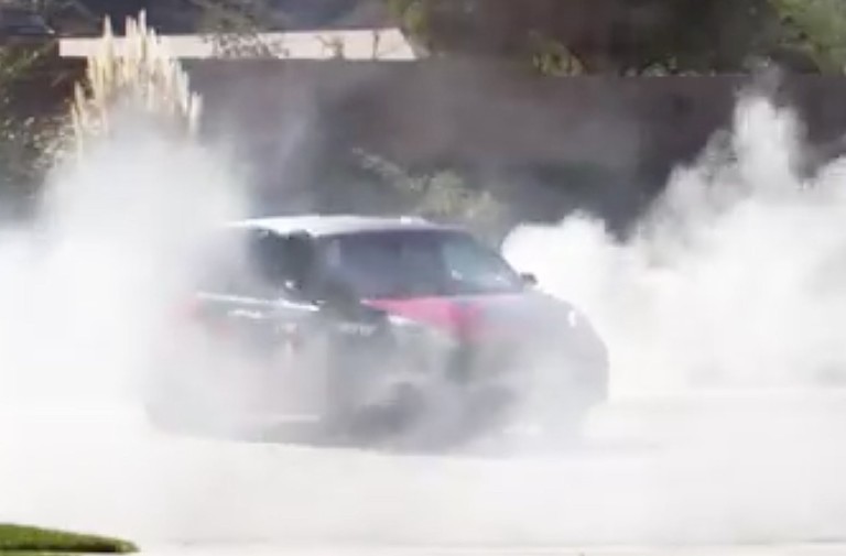 Momkhana: Watch this LS3-Swapped Minivan Drift through Suburbia