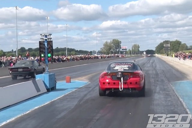 Video: 1,200-HP Red Demon Makes A Triumphant Comeback On The Drag Strip