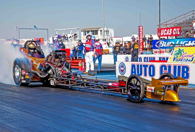 Tony Bartone leads Friday Qualifying with a 5.573 et at 241.32 mph