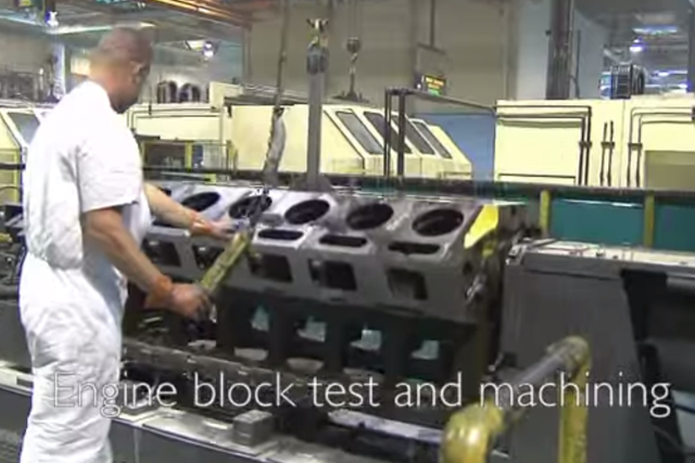 Video: Caterpillar Diesel Engines Being Assembled Set To Music