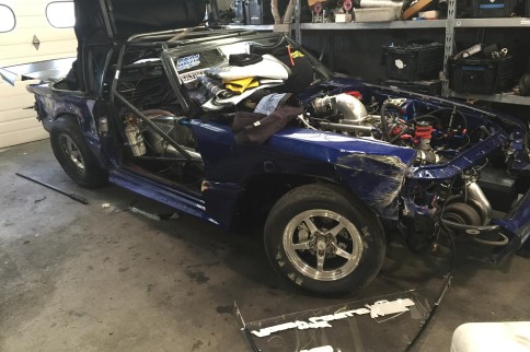 Robby Corujo Already Rebuilding After Lights Out 6 Crash