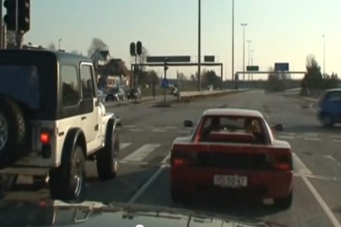 Video: Jeep Versus Ferrari Drag Race With Surprise Ending