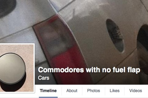 Entire Facebook Page Dedicated to Missing Commodore Fuel Flaps