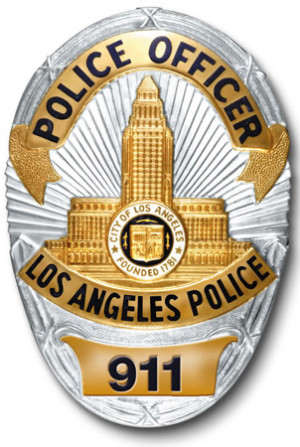 LAPD-badge