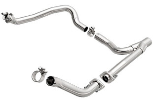 Jeep JK Y-Pipe And Loop Delete From Magnaflow