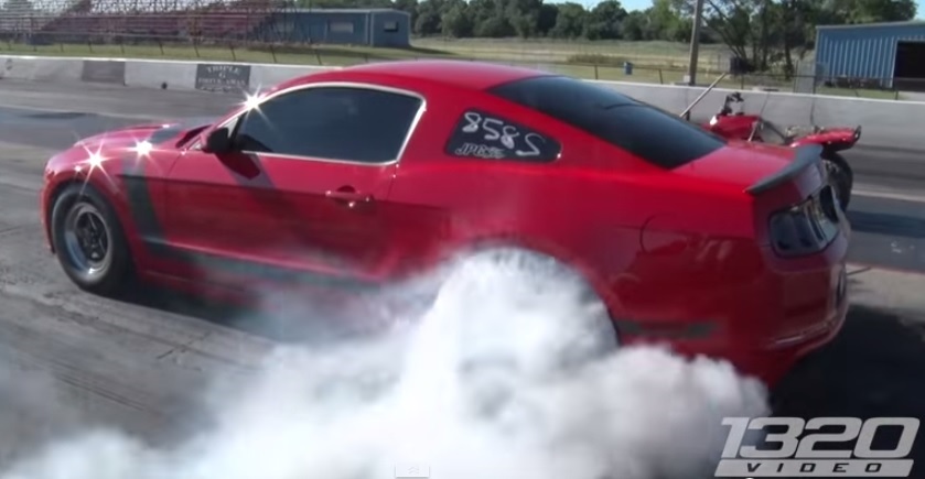 Video: Conservative-Looking Mustang Street Car Rips Off Eights!