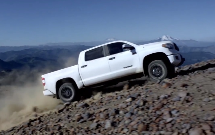 2015 Tundra TRD Pro Climbs Some Volcanos
