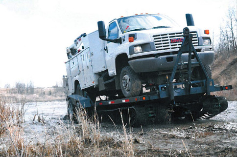 Video: What Is this Contraption? It's Swamp Traxx The Off Road Trax