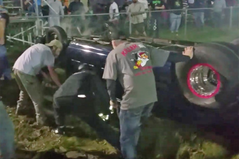 VIDEO: Tina Pierce Uninjured In Frightening Crash In Louisiana