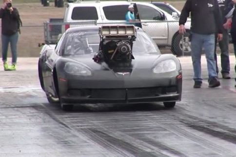 Video: 0-190 MPH in the 4s? On Radials? This Blown C6 is FAST!