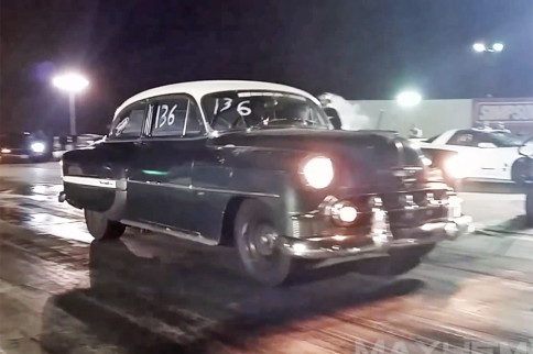 Video: 10-Second Boosted Chevy Bel Air Sleeper