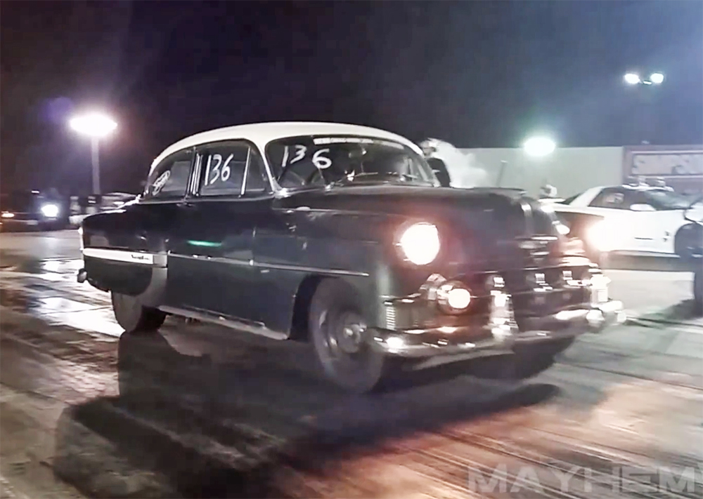 Video: 10-Second Boosted Chevy Bel Air Sleeper