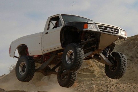 Video: Frankenstein Ford Ranger with Lexus V8 and Mustang Blower