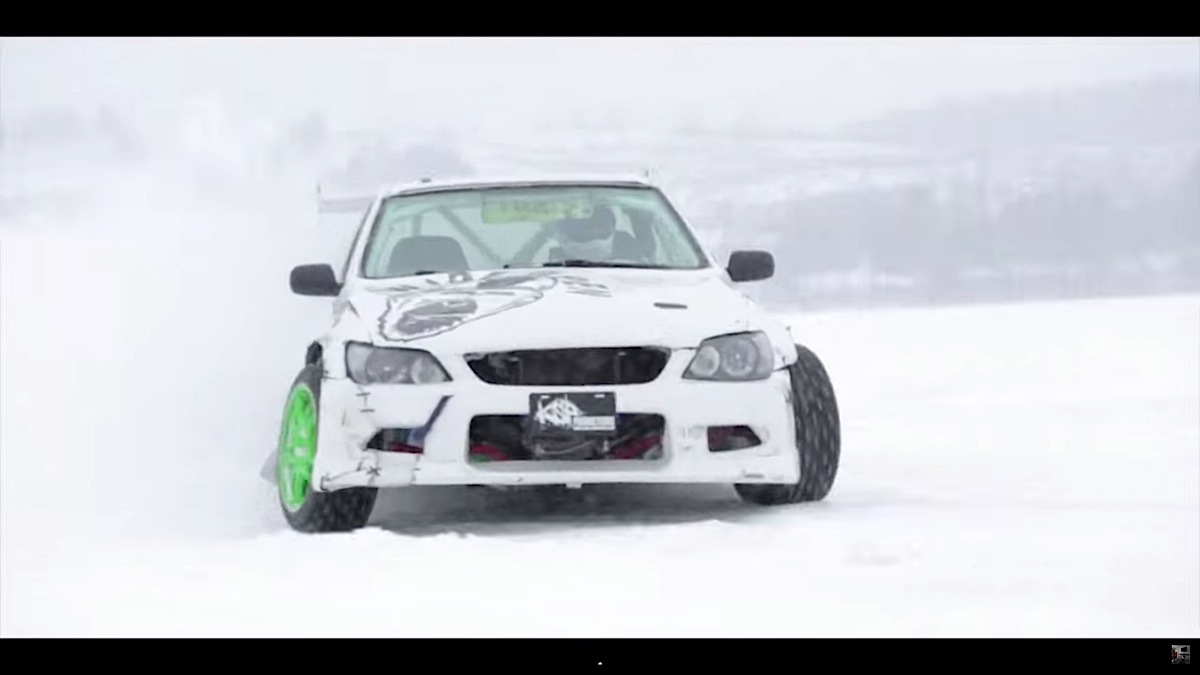 Video: Some IS300 Gymkhama Fun In The Snow