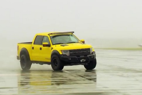 Video: The Stig Vs. Hennessey VelociRaptor 650 Crew Cab