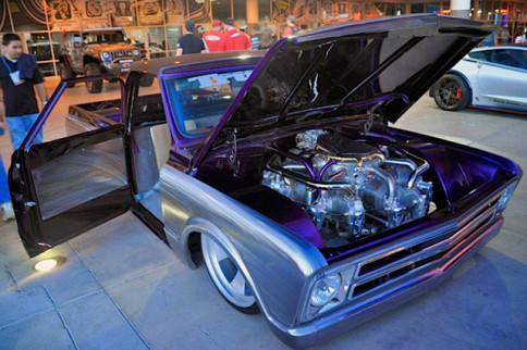 Video: Wild '67 Chevy C10 With A Radial Plane Engine Under The Hood