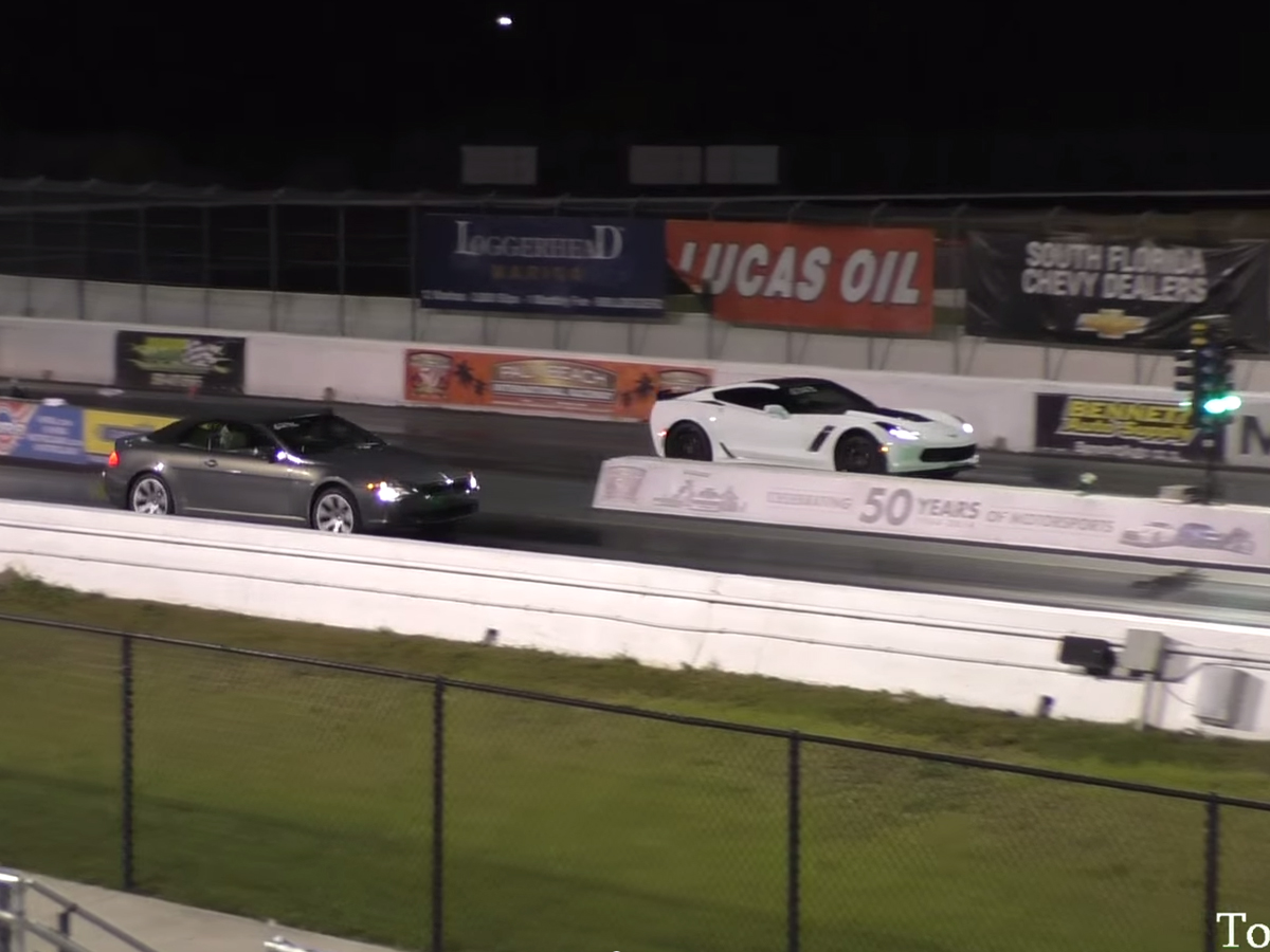 Video: The First Manual C7 Z06 To Break The 11-second Barrier?