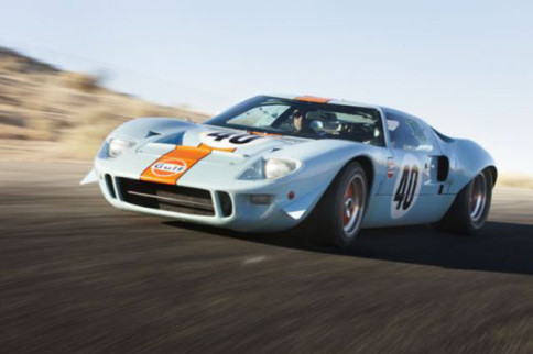 Video: Original Gulf Livery GT40 Gets To Stretch Its Legs