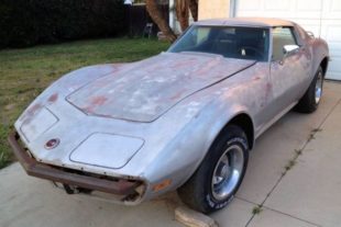 Barn Find: 1973 Corvette Blank Canvas
