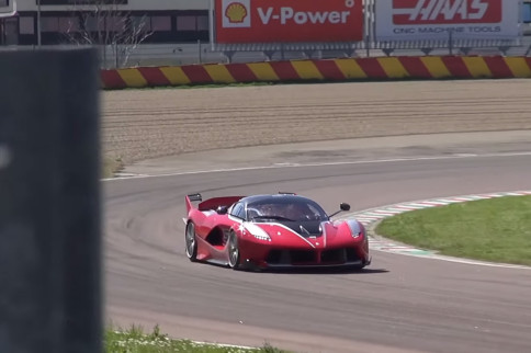 Ferrari FXX Ks Caught Racing Around Fiorano Circuit