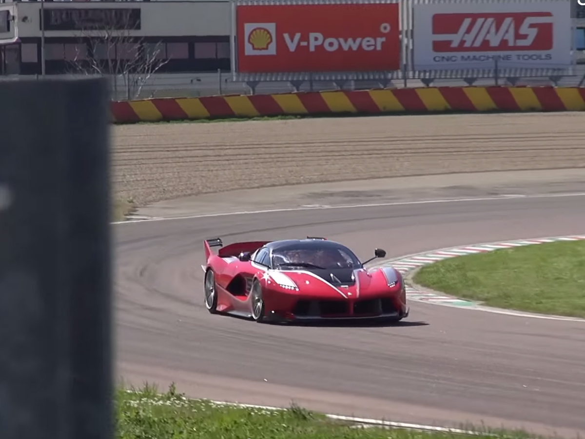 Ferrari FXX Ks Caught Racing Around Fiorano Circuit