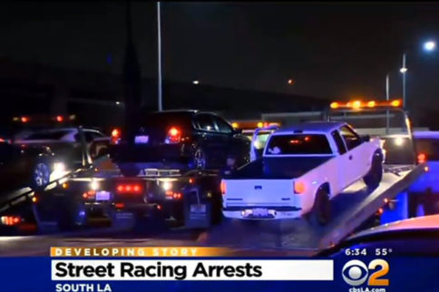 Large Bust In Southern California To Stop Illegal Street Racing