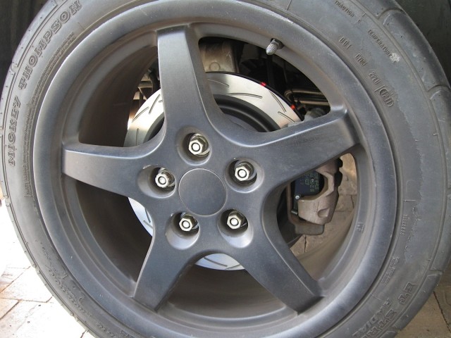 And just like that, the brakes are done. 