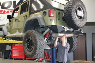 Gibson Exhaust Adds Power and Departure Angle to Sgt. Rocker Jeep