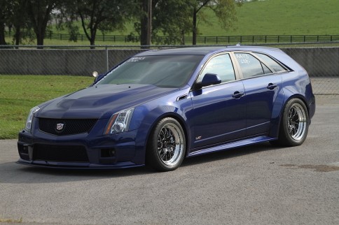 Car Feature: Charlie Miller's Immaculate Opulent Blue CTS-V Wagon